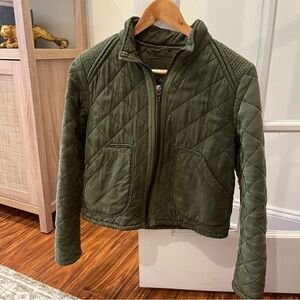 Blank NYC Olive Quilted Jacket